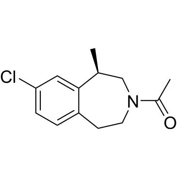 1-[(1R)-8-Chloro-1,2,4,5-tetrahydro-1-methyl-3H-3-benzazepin-3-yl]ethanone|CS-1000603