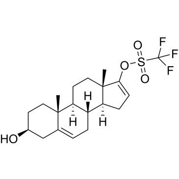 Androsta-5,16-diene-3,17-diol, 17-(1,1,1-trifluoromethanesulfonate), (3β)-|CS-1000800