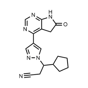 β-Cyclopentyl-4-(6,7-dihydro-6-oxo-5H-pyrrolo[2,3-d]pyrimidin-4-yl)-1H-pyrazole-1-propanenitrile|CS-1000931