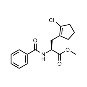 Methyl (αS)-α-(benzoylamino)-2-chloro-1-cyclopentene-1-propanoate|CS-1001092
