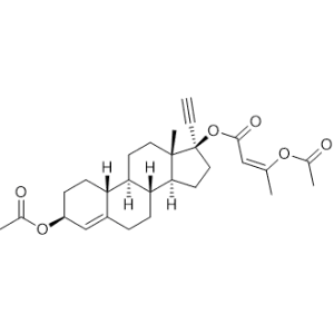 17-ethynyl-4-estrene-3,17-diol-3-acetate-17-(3'-acetoxy-2'-butenoate)|CS-1001358
