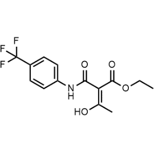 Ethyl 3-hydroxy-2-[[[4-(trifluoromethyl)phenyl]amino]carbonyl]-2-butenoate|CS-1001469