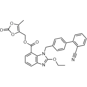 (5-Methyl-2-oxo-1,3-dioxol-4-yl)methyl 1-[(2'-cyano[1,1'-biphenyl]-4-yl)methyl]-2-ethoxy-1H-benzimidazole-7-carboxylate|CS-1001697