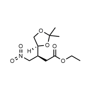 Ethyl 2,3-dideoxy-4,5-O-(1-methylethylidene)-3-(nitromethyl)-D-threo-pentonate|CS-1001698