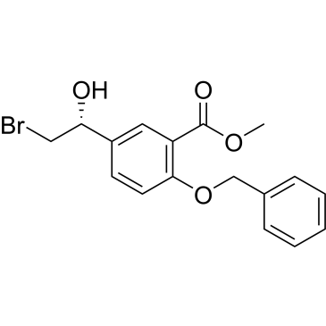Methyl 5-[(1R)-2-bromo-1-hydroxyethyl]-2-(phenylmethoxy)benzoate|CS-1001782