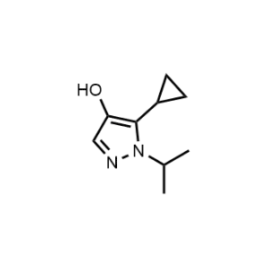 5-Cyclopropyl-1-isopropyl-1H-pyrazol-4-ol|CS-1001925