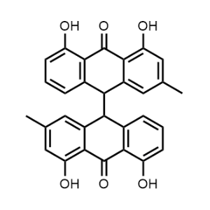4,4',5,5'-Tetrahydroxy-2,2'-dimethyl[9,9'-bianthracene]-10,10'(9H,9'H)-dione|CS-1001988