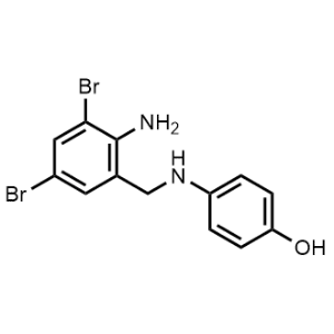 4-[[(2-Amino-3,5-dibromophenyl)methyl]amino]phenol|CS-1002163