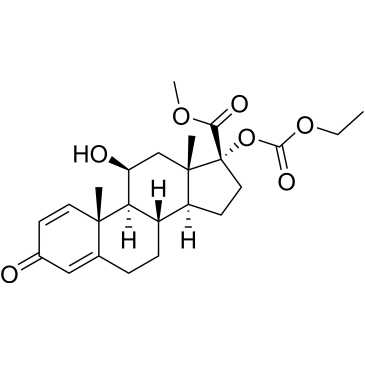 Methyl (11β,17α)-17-[(ethoxycarbonyl)oxy]-11-hydroxy-3-oxoandrosta-1,4-diene-17-carboxylate|CS-1002186