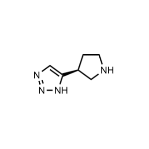 (S)-5-(Pyrrolidin-3-yl)-1H-1,2,3-triazole|CS-1002279
