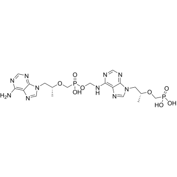 Phosphonic acid, P-[[(1R)-2-(6-amino-9H-purin-9-yl)-1-methylethoxy]methyl]-, mono[[[9-[(2R)-2-(phosphonomethoxy)propyl]-9H-purin-6-yl]amino]methyl] ester|CS-1002385