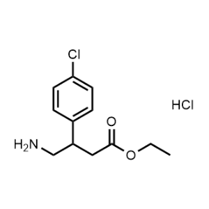 Ethyl β-(aminomethyl)-4-chlorobenzenepropanoate hydrochloride 1:1|CS-1002478