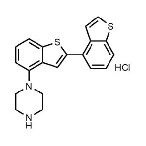 Piperazine, 1-[2,4'-bibenzo[b]thiophen]-4-yl-, hydrochloride 1:2|CS-1002607