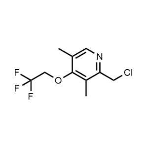 2-(Chloromethyl)-3,5-dimethyl-4-(2,2,2-trifluoroethoxy)pyridine|CS-1003223