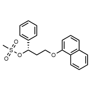 Benzenemethanol, α-[2-(1-naphthalenyloxy)ethyl]-, 1-methanesulfonate, (αS)-|CS-1003339