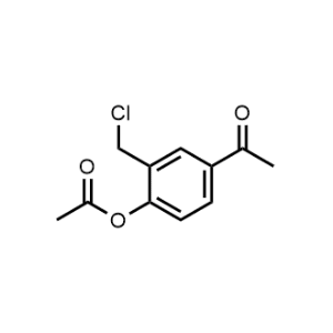 1-[4-(Acetyloxy)-3-(chloromethyl)phenyl]ethanone|CS-1003529