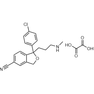 5-Isobenzofurancarbonitrile, 1-(4-chlorophenyl)-1,3-dihydro-1-[3-(methylamino)propyl]-, ethanedioate 1:1|CS-1004438
