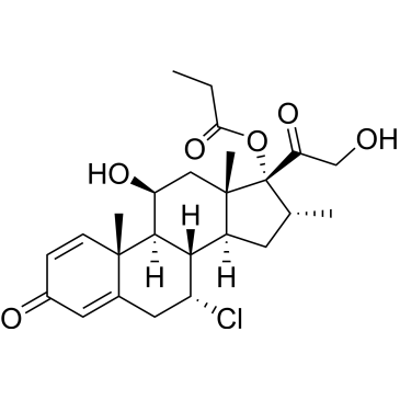 Pregna-1,4-diene-3,20-dione, 7-chloro-11,21-dihydroxy-16-methyl-17-(1-oxopropoxy)-, (7α,11β,16α)-|CS-1004784