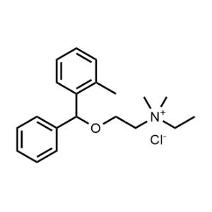 Ethanaminium, N-ethyl-N,N-dimethyl-2-[(2-methylphenyl)phenylmethoxy]-, chloride 1:1|CS-1005375