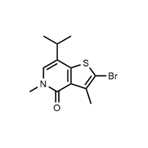 2-Bromo-7-isopropyl-3,5-dimethylthieno[3,2-c]pyridin-4(5H)-one|CS-1005680