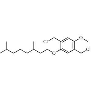 1,4-bis(chloromethyl)-2-[(3,7-dimethyloctyl)oxy]-5-methoxy-Benzene|CS-1005760
