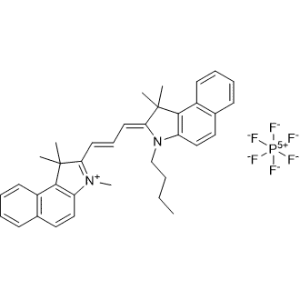 1H-Benz[e]indolium, 2-[3-(3-butyl-1,3-dihydro-1,1-dimethyl-2H-benz[e]indol-2-ylidene)-1-propenyl]-1,1,3-trimethyl-, hexafluorophosphate(1-)|CS-1005763