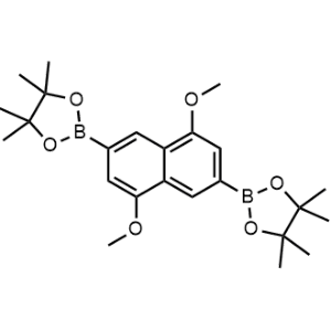 2,2'-(4,8-Dimethoxynaphthalene-2,6-diyl)bis(4,4,5,5-tetramethyl-1,3,2-dioxaborolane)|CS-1005770