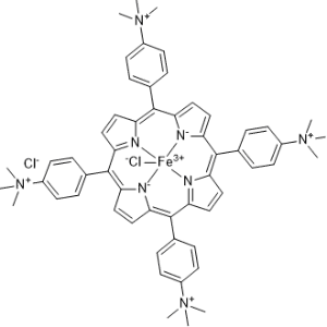 Fe(III) meso-Tetra(4-N,N,N-trimethylanilinium) Porphine Pentachloride|CS-1005858