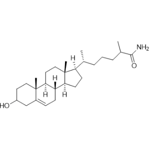 (2R,6R)-6-((3S,8S,9S,10R,13R,14S,17R)-3-hydroxy-10,13-dimethyl-2,3,4,7,8,9,10,11,12,13,14,15,16,17-tetradecahydro-1H-cyclopenta[a]phenanthren-17-yl)-2-methylheptanamide|CS-1005972
