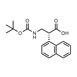 (S)-3-((tert-butoxycarbonyl)amino)-2-(naphthalen-1-yl)propanoic acid|CS-1006066