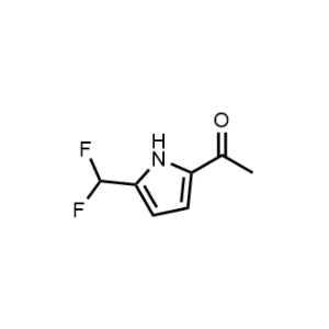 1-(5-(difluoromethyl)-1H-pyrrol-2-yl)ethan-1-one|CS-1006111