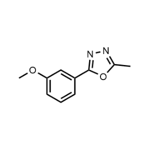 2-(3-methoxyphenyl)-5-methyl-1,3,4-oxadiazole|CS-1006201