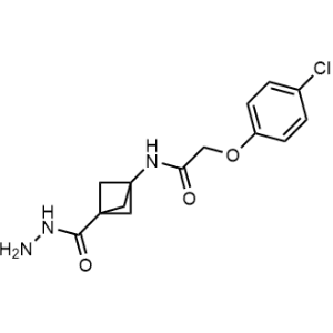 2-(4-chlorophenoxy)-N-(3-(hydrazinecarbonyl)bicyclo[1.1.1]pentan-1-yl)acetamide|CS-1006210