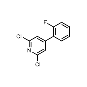 2,6-dichloro-4-(2-fluorophenyl)pyridine|CS-1006246