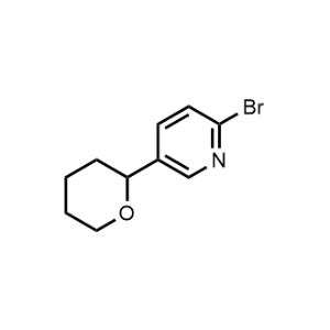 2-bromo-5-(tetrahydro-2H-pyran-2-yl)pyridine|CS-1006277