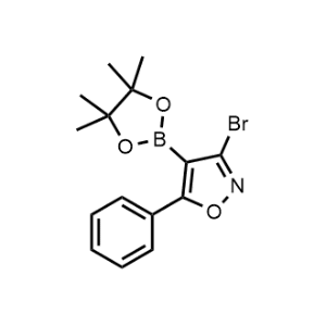 3-bromo-5-phenyl-4-(4,4,5,5-tetramethyl-1,3,2-dioxaborolan-2-yl)isoxazole|CS-1006375