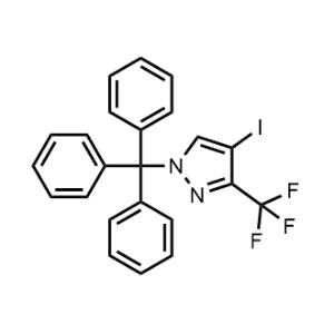 4-iodo-3-(trifluoromethyl)-1-trityl-1H-pyrazole|CS-1006461