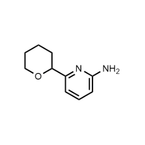 6-(tetrahydro-2H-pyran-2-yl)pyridin-2-amine|CS-1006553