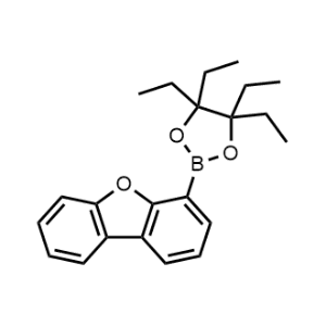 Dibenzofuran, 4-(4,4,5,5-tetraethyl-1,3,2-dioxaborolan-2-yl)-|CS-1006723