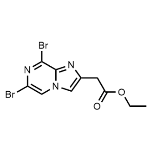 ethyl 2-(6,8-dibromoimidazo[1,2-a]pyrazin-2-yl)acetate|CS-1006745