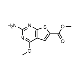 methyl 2-amino-4-methoxythieno[2,3-d]pyrimidine-6-carboxylate|CS-1006835