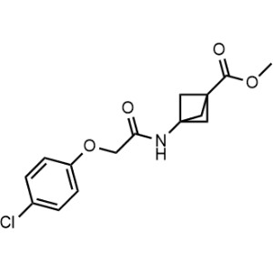 methyl 3-(2-(4-chlorophenoxy)acetamido)bicyclo[1.1.1]pentane-1-carboxylate|CS-1006849