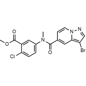 methyl 5-(3-bromo-N-methylpyrazolo[1,5-a]pyridine-5-carboxamido)-2-chlorobenzoate|CS-1006873