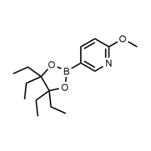 Pyridine, 2-methoxy-5-(4,4,5,5-tetraethyl-1,3,2-dioxaborolan-2-yl)-|CS-1006922