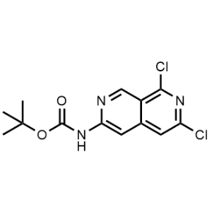 tert-butyl (6,8-dichloro-2,7-naphthyridin-3-yl)carbamate|CS-1006953