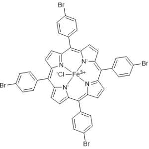 (SP-5-12)-Chloro[5,10,15,20-tetrakis(4-bromophenyl)-21H,23H-porphinato(2-)-N21,N22,N23,N24]iron|CS-1007126