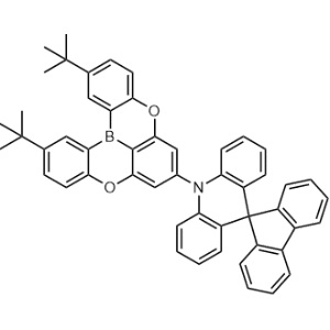 10-(2,12-Di-tert-butyl-5,9-dioxa-13b-boranaphtho[3,2,1-de]anthracen-7-yl)-10H-spiro[acridine-9,9'-fluorene]|CS-1007173