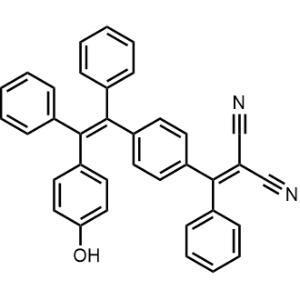 2-((4-(2-(4-Hydroxyphenyl)-1,2-diphenylvinyl)phenyl)(phenyl)methylene)malononitrile|CS-1007185