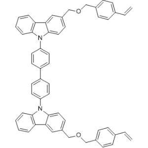 4,4'-Bis(3-((4-vinylphenoxy)methyl)-9H-carbazol-9-yl)-1,1'-biphenyl|CS-1007321