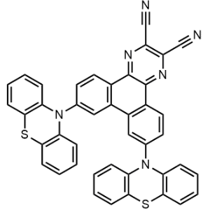 7,10-Di(10H-phenothiazin-10-yl)dibenzo[f,h]quinoxaline-2,3-dicarbonitrile|CS-1007376